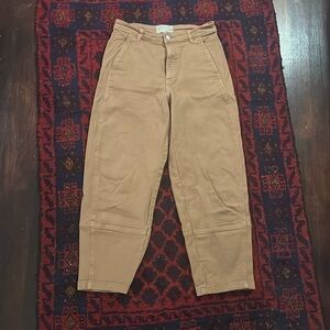 Everlane Utility Barrel Pant in Toasted Coconut